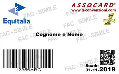 L'ASSOCARD del CRAL Equitalia