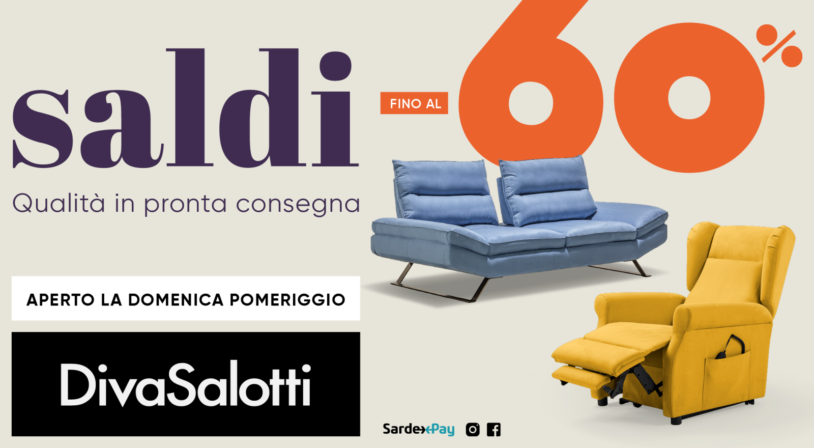 I SALDI in salotto!